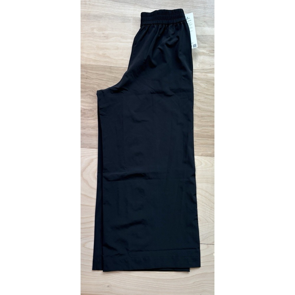 Lululemon Breezily Mid-Rise Cropped Pant Black NWT Wide Leg Size S Athleisure - Picture 5 of 9